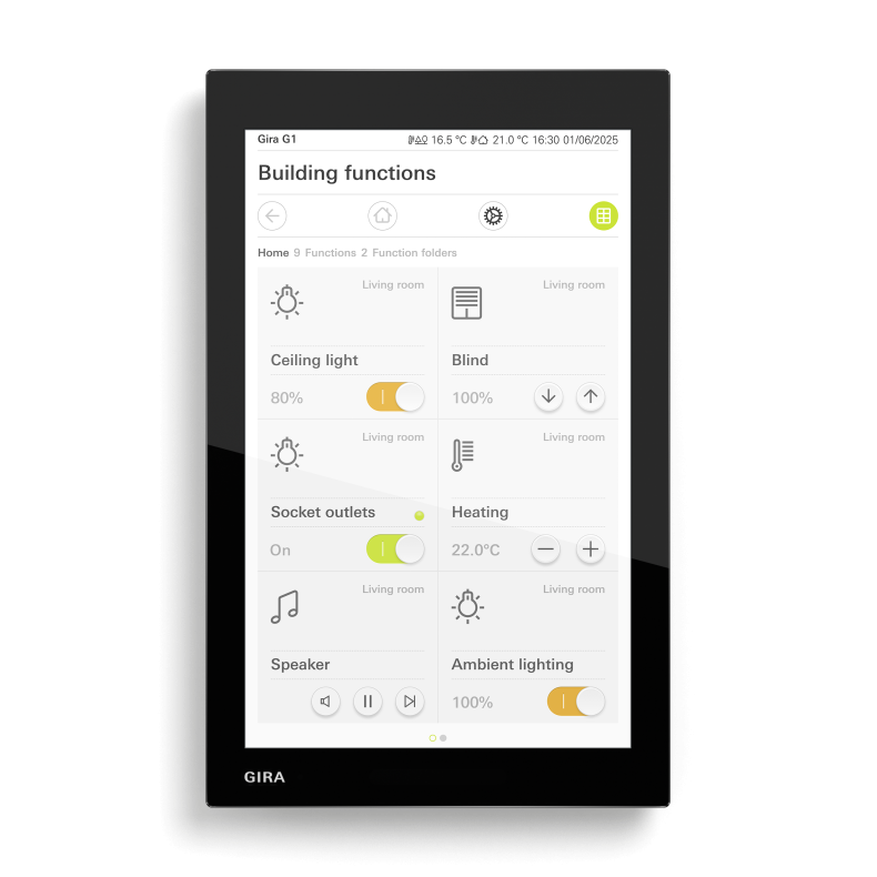 Gira G1 sk�rm uden WLAN