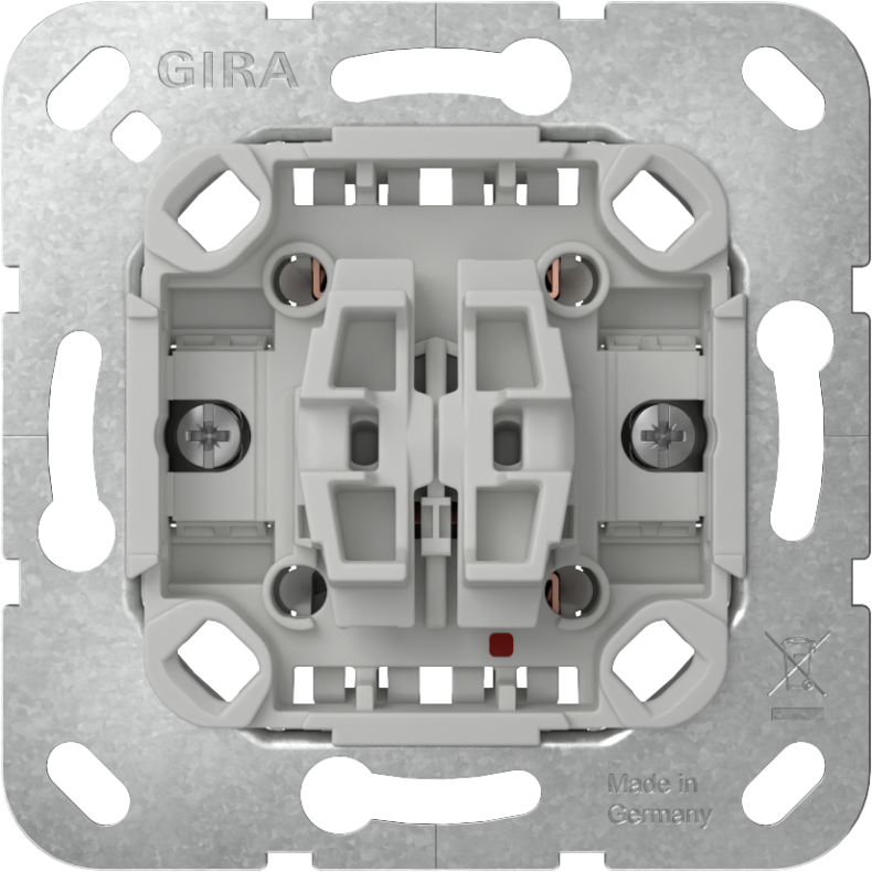 Gira Indsats til vippeafbryder - Kroneafbryder on/off