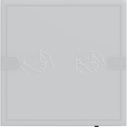 Gira Tastsensor 4 Komfort til KNX / 1-modul