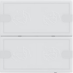 Gira Tastsensor 4 Komfort til KNX / 2-modul