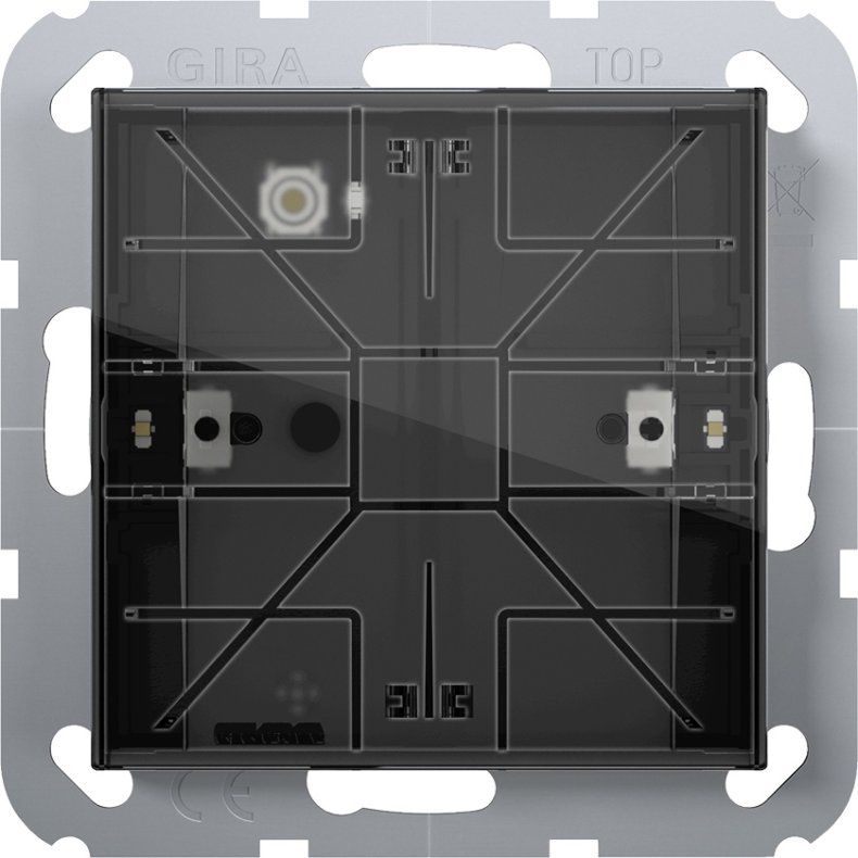 Gira Tastsensor 4 System 55 Komfort til KNX / 1-modul