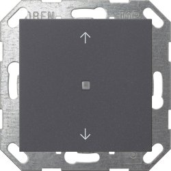 Gira Tryk med Pilesymbol til KNX og Gira One / 1-modul