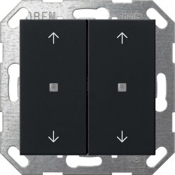 Gira Tryk med Pilesymbol til KNX og Gira One / 2-modul